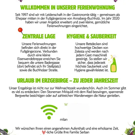 Apartment Milanoannaberg 1 Annaberg-Buchholz